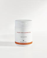 Allvital Darm-Hirn Komplex enthält L-Glutamin, Cholin und sekundäre Pflanzenstoffe aus der Katzenkralle und Lapacho. Für eine gesunde Darm- und Gehirnfunktion.