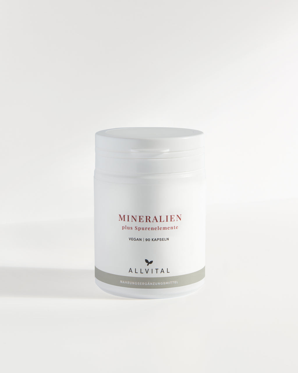 Allvital Mineralien und Spurenelemente enthält Calcium und Magnesium, Chlorid, Kalium, Natrium, Bor und Jod. Für gesunde Muskeln und Knochen.