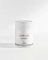 Allvital Mineralien und Spurenelemente enthält Calcium und Magnesium, Chlorid, Kalium, Natrium, Bor und Jod. Für gesunde Muskeln und Knochen.