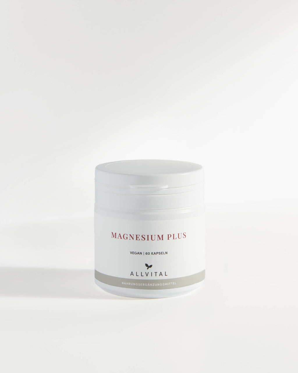 Allvital Magnesium Plus vegan enthält Magnesium. Bei Stress, innerer Unruhe, Konzentrationsstörungen und Schlafstörungen. 