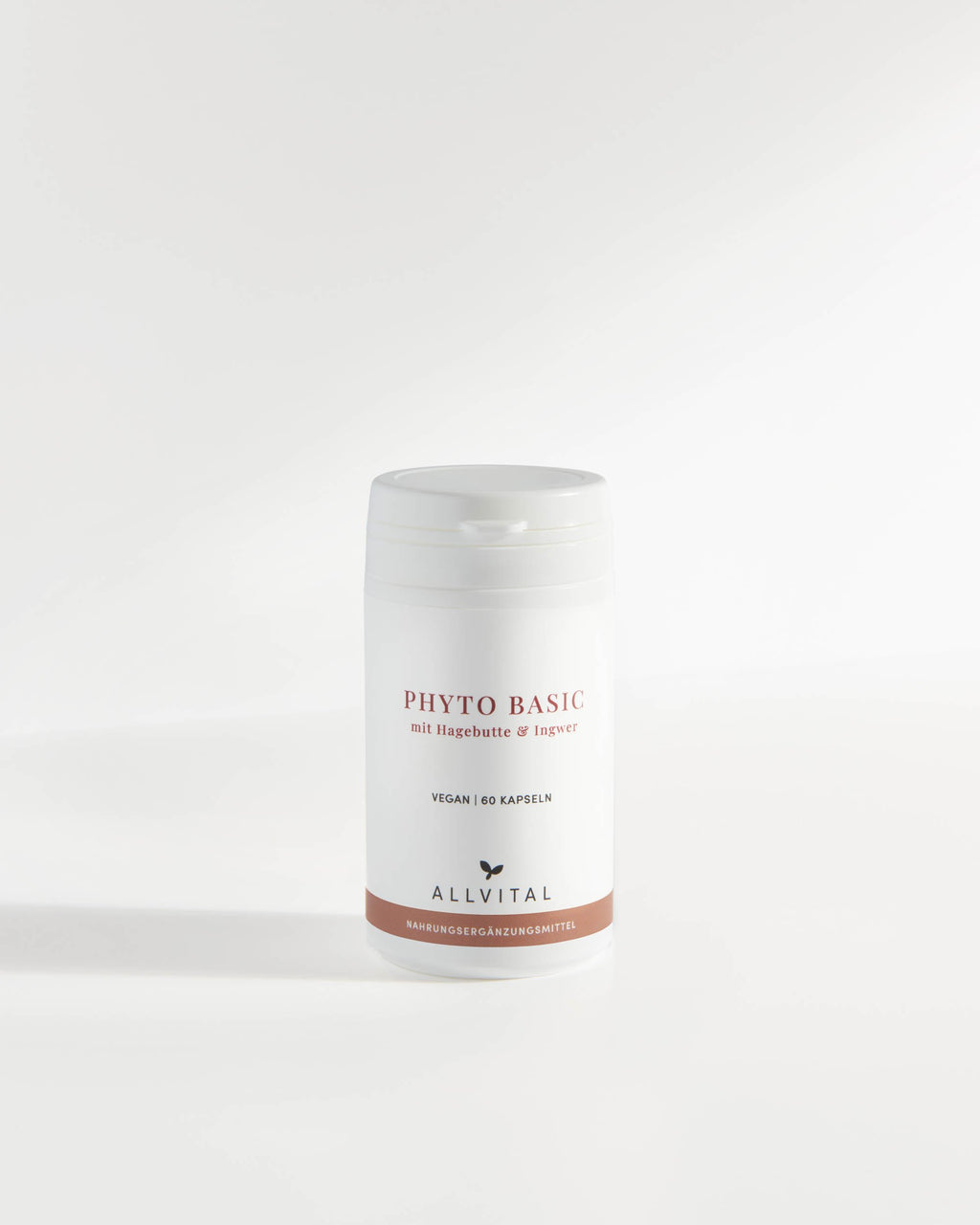 Allvital Phyto Basic mit Hagebutte und Ingwer. Hagebutte unterstützt ein gesundes Immunsystem und eine gesunde Verdauung