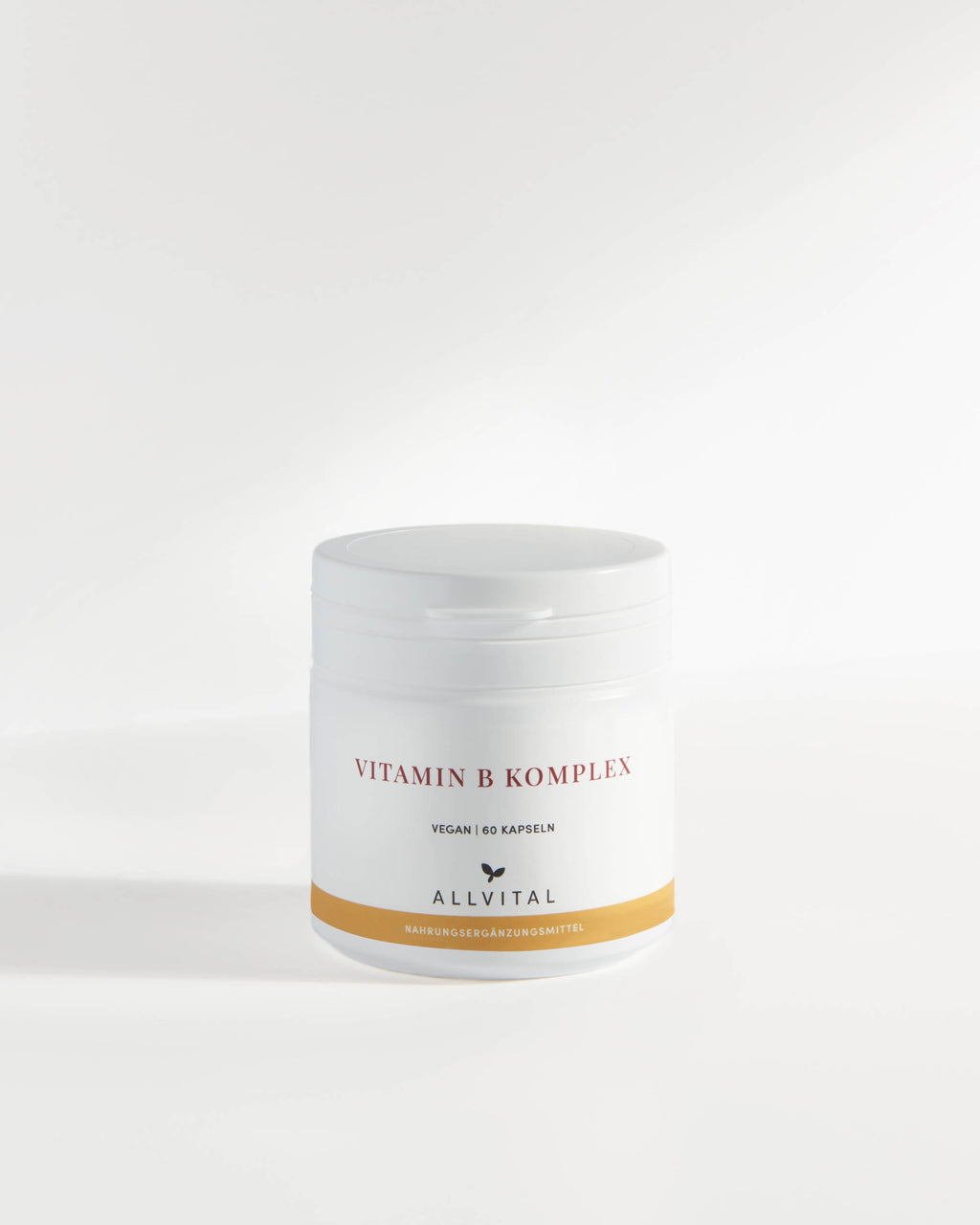 Allvital Vitamin B Komplex. Hochdosierte Kombination aller acht B-Vitamine. Zur Verringerung von Müdigkeit und Stress. Für eine gesundes Nervensystem.