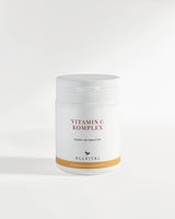 Allvital Vitamin C Komplex enthält Calciumascorbat, Ascorbinsäure, Magnesiumascorbat und Ascorbylpalmitat. Wirkt als Antioxidans und stärkt das Immunsystem.