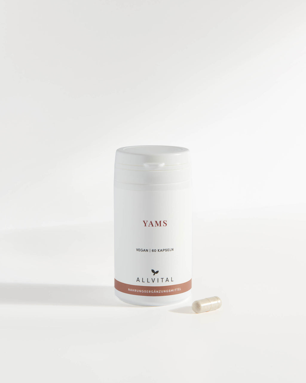 Allvital Yams vegan enthält Yamswurzelextrakt und Yamswurzelpulver mit hohem Diosgeningehalt. Zur Unterstützung bei Wechseljahresbeschwerden.